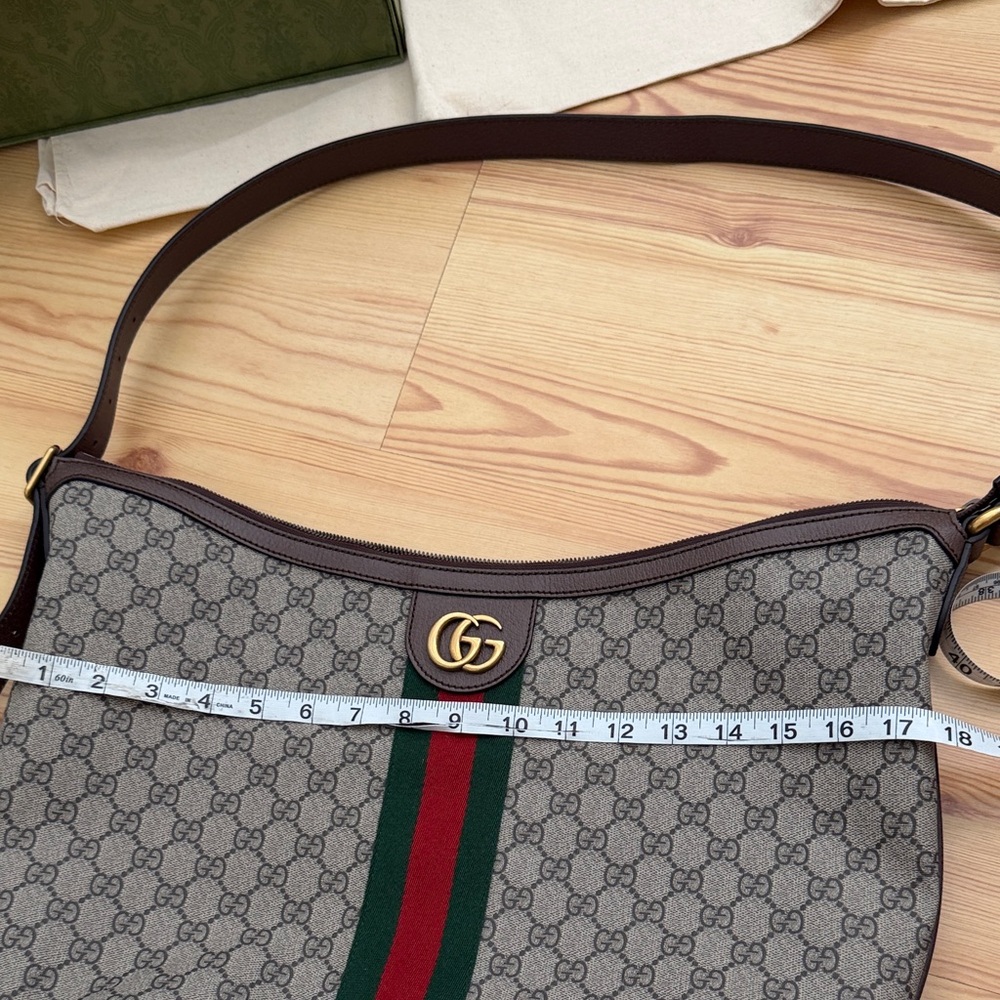 Gucci Ophidia Saddle bag Large cross body excellent condition with box - Picture 12 of 14